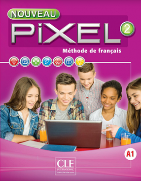 Pixel Nouveau 2 Livre de l'élève + DVD-ROM (Schmitt S.) / Підручник з французької мови, фото 1