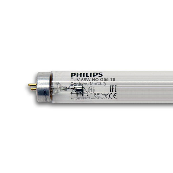 Лампа бактерицидна Philips TUV 55W HO G55 T8 G13