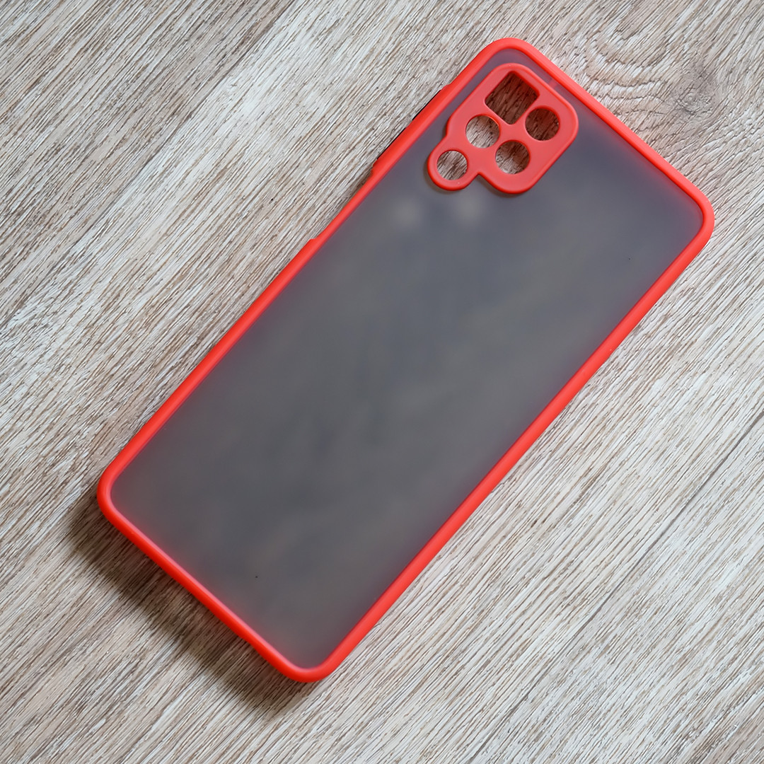 Матовий чохол Totu Case для Samsung Galaxy M12 (sm-m127) | TPU + PC | червоний