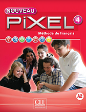 Pixel Nouveau 4 Livre de l'élève + DVD-ROM А2 (Schmitt S.) / Підручник з французької мови