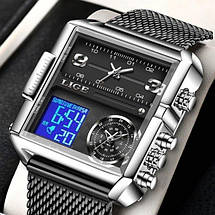 Чоловічий годинник Lige Maxi, фото 2