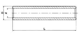 Широкий вибір гільз і наконечників за доступними цінами! Гільза сполучна GL-120