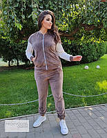 Спортивный костюм женский велюровый  р.50-60  Производитель Одесса XL