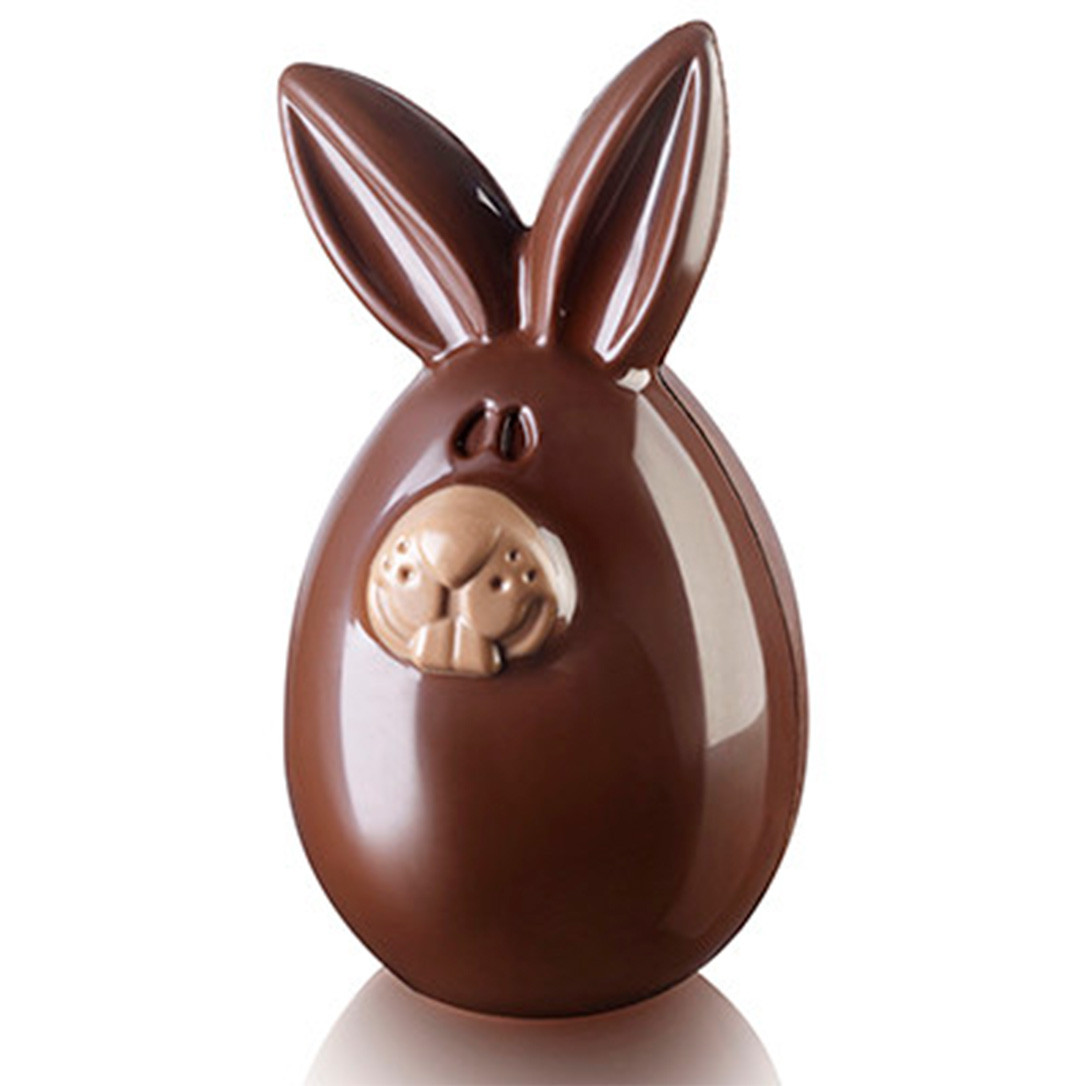 Форма для шоколаду полікарбонатна Кролик Silikomart (LUCKY BUNNY)