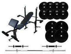 Професійна лавка 7F L310 штанга 72 кг гантелі регульовані для дому спортзал (N/S)