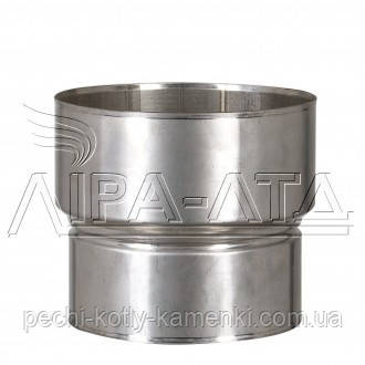 Перехідник димохода 0,8 мм AISI 304