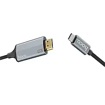 Кабель-перехідник Hoco UA13 Type-C на HDMI Full HD 4K/2K, 1.8 м, фото 6