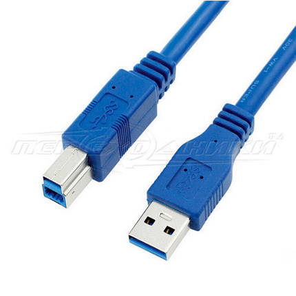 Кабель USB 3.0 AM — BM для периферії, 1.8 м, фото 2