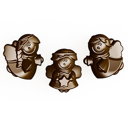 Силіконова форма для шоколаду Ангел 111,4 мл Silikomart (SCG27), фото 1