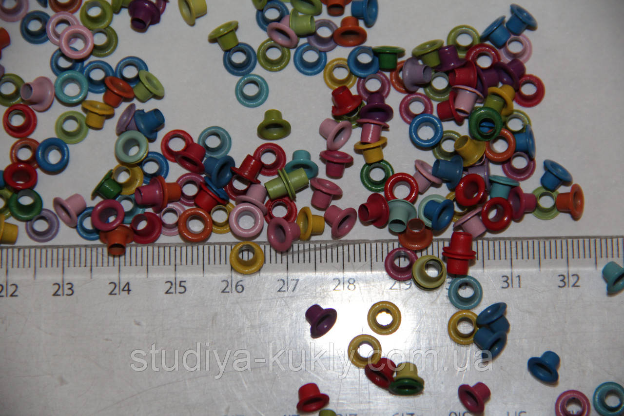 Люверс для ляльок. Діаметр 5,5 мм., фото 1