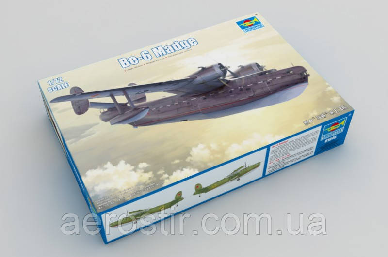 Літак-амфібія Бериїв 'БЕ-6'/Madge/1/72 Trumpeter 01646