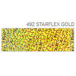 Термопленка голографическая POLI-FLEX IMAGE starflex gold 492 (голографическое золото)