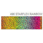 Термоплівка голографічна POLI-FLEX IMAGE starflex rainbow 496 (голографічний райдужний)