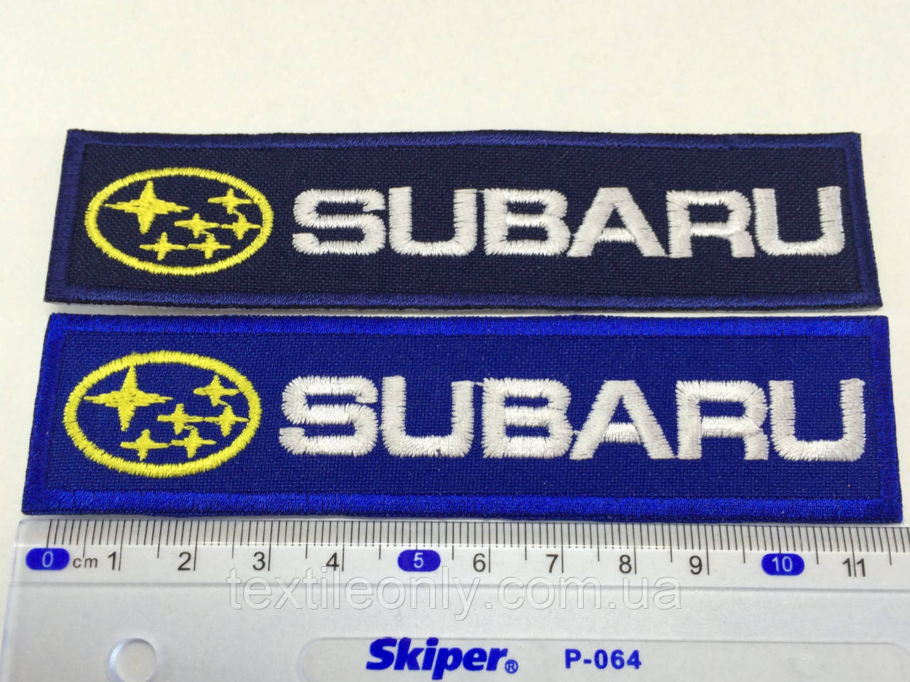 Нашивка Subaru ( субару) 120х29 мм