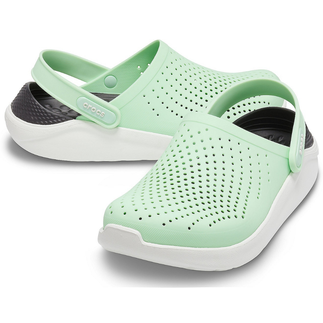 Сабо Crocs Literide Clog 43 р 27.7-28.2 см М'ятні 204592-M10/W12 Neo Mint/Almost White