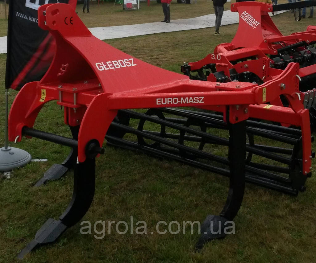 Рыхлитель почвы для трактора польский Euromasz с катком - фото 7 - id-p256615550