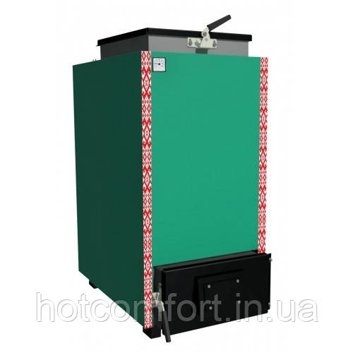 Шахтний котел Холмова Zubr Termo 10 кВт (твердопаливний тривалого горіння)