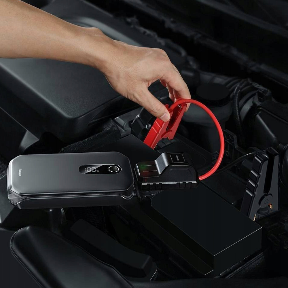 Портативные батареи | Power Bank Baseus Super Energy Pro Car Jump Starter 12000mAh CRJS03-01 бустер Пусковое