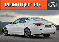 ЕВА коврик в багажник Инфинити Ку50 2013-н.в. EVA ковер багажника на Infiniti Q50