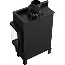 Камінна топка Kratki LUCY 12 SLIM права BS (8,0 кВт), фото 4