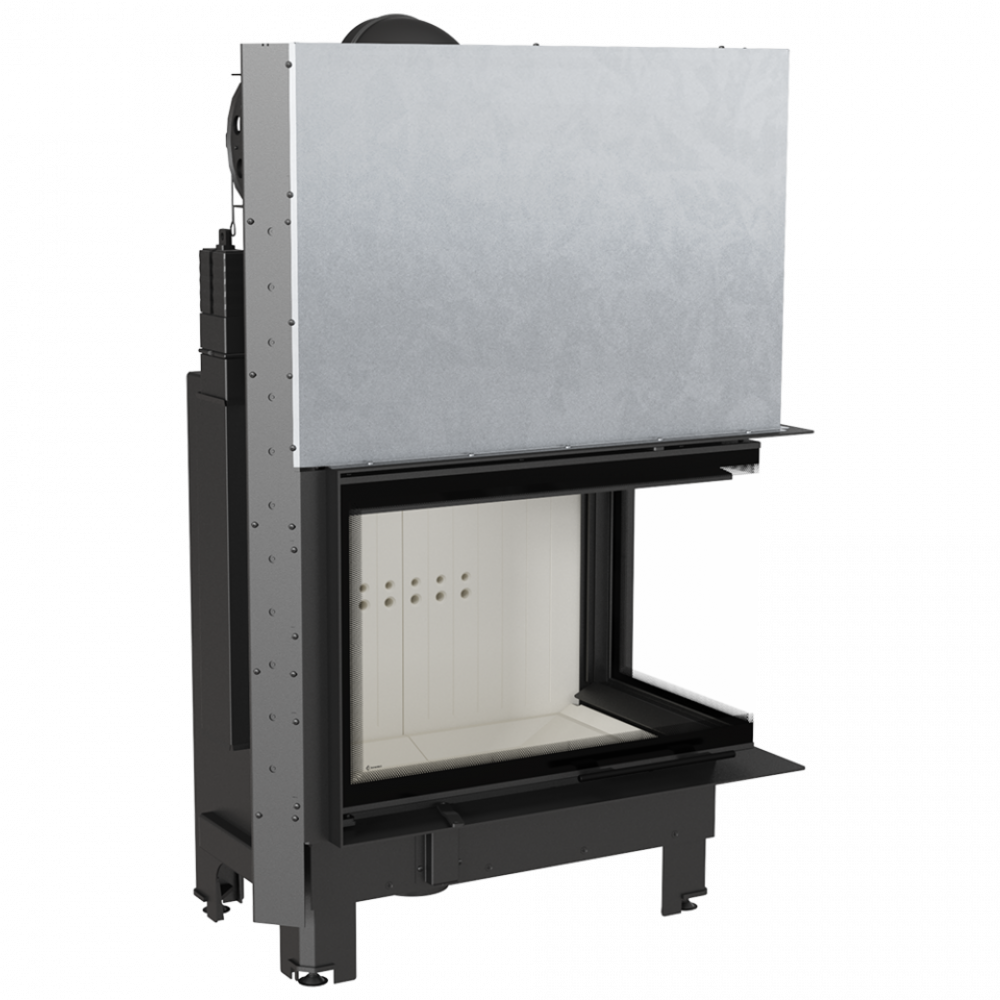 Камінна топка Kratki MBA 17 права BS гільйотина (17,0 кВт)