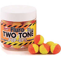 Плавающие бойлы Dynamite Baits Fluro Pop-Up Two Tone Tutti Frutti&Pineapple 15mm