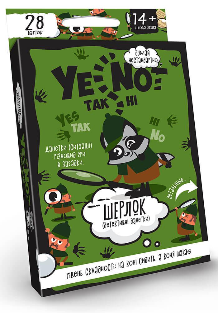 Карткова гра Danko Toys Yenot ДаНетка. Шерлок від 14 років (Укр) (YEN-01-04U), фото 1