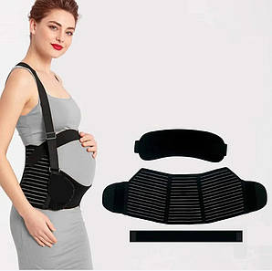 Бандаж для вагітних. Бандаж для вагітних с резинкою  через спину для підтримки Support XL