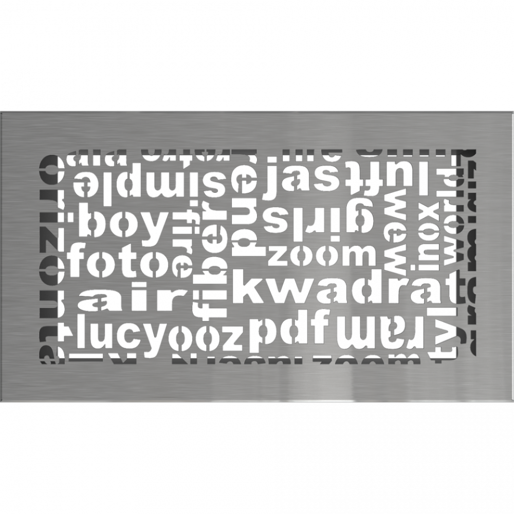 Решітка ABC шліфована 17x30