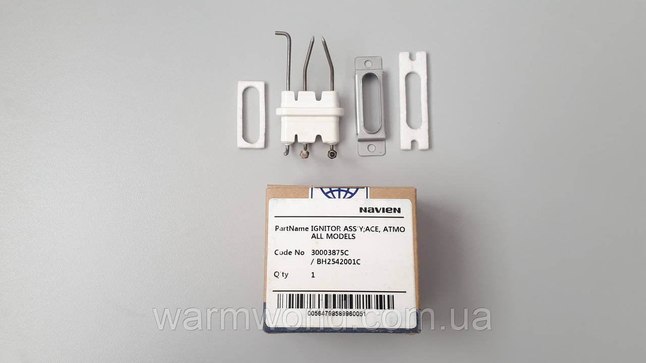 30003875C Електрод у зборі Ace 13-35kw, Coaxial 13-30 BH2542001C 30003880D BH2542005D Navien