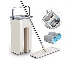 Швабра ледар і відро з автоматичним віджиманням