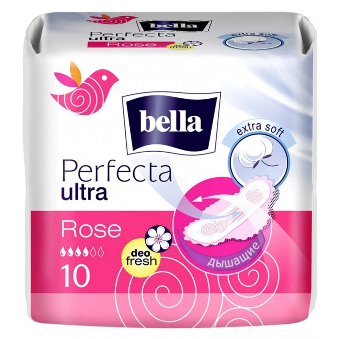 Гігієнічні прокладки Bella Perfecta Ultra "Rose deo fresh" (10шт.)