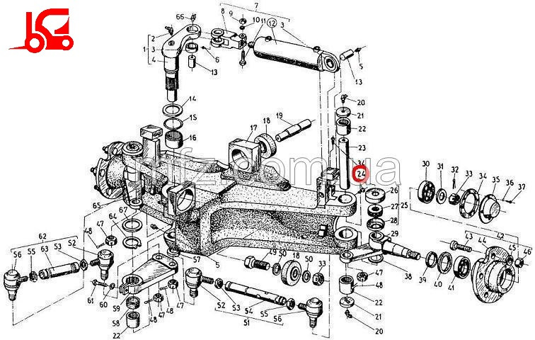 Гвинт М12х35-5.6 БДС 1368-73 342623 Балканкар ДВ1792