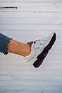 Кросівки жіночі білі Adidas Ozweego Adiprene (03041), фото 3