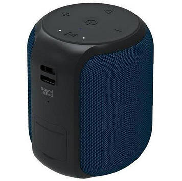 Акустична система 2E SoundXPod TWS, MP3, Wireless Waterproof Blue