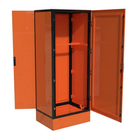 Шкафи ONYX для двобічного обслуговування, виконання IP40