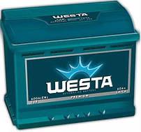 Акумулятор Westa 6CT-60-1 60Ah/600A L+ 1 (ВЕСТА) WESTA (ВЕСТА) Автомобільний АКБ Кислотна Україна НДС