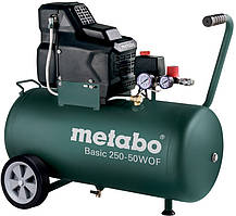 Поршневий безмасляний компресор Metabo Basic 250-50 W OF (601535000)