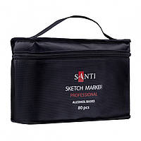 Набор маркеров SANTI, спиртовые, в сумке, 80шт / уп 390780