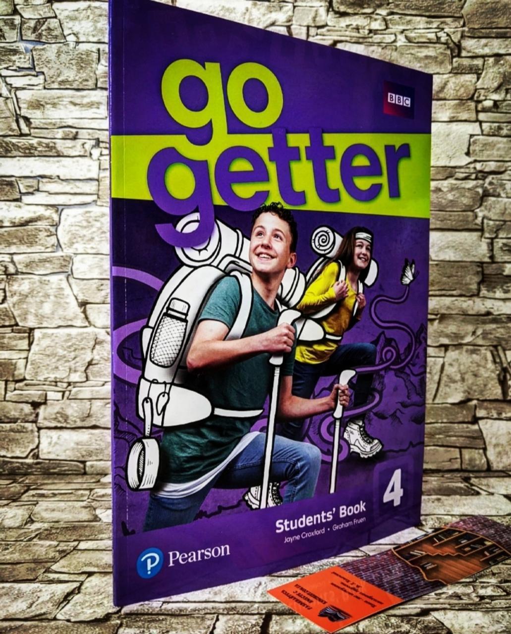 Книга "GoGetter 4 student's Book" Pearson Англійська для підлітків
