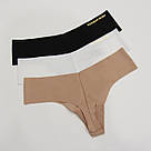 Трусики м'ятні з камінням Victoria's Secret Very Sexy Rhinestone Shine Strap Brazilian Panty, фото 7