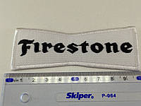 Нашивка firestone 100х40 мм