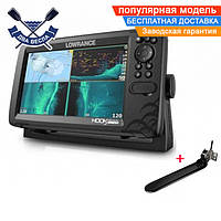 Трехлучевой эхолот картплоттер Lowrance Hook Reveal 9 TripleShot с GPS и автоматической настройкой FishReveal