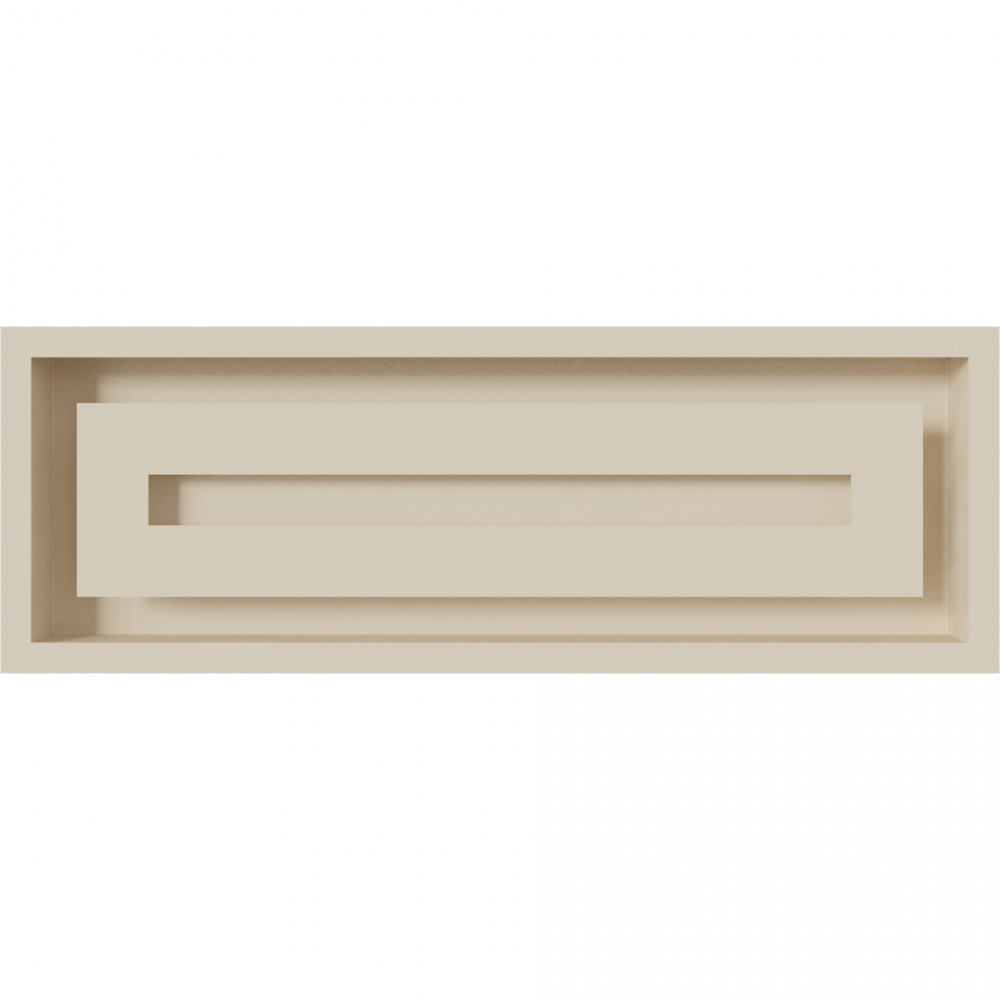 Решітка WIND кремова 17x49, фото 1