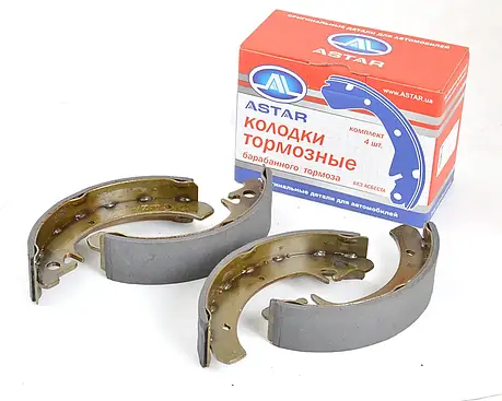 Колодка гальмівна задня ВАЗ 2108-15, 2170-72, 1117-19 (к-т 4 шт.) кор. уп., фото 1
