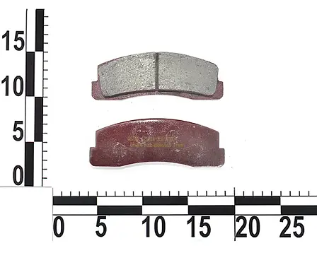 Колодка гальмівна передня ВАЗ 2121-214, 2123 (к-т 4 шт.) кор. уп., фото 3