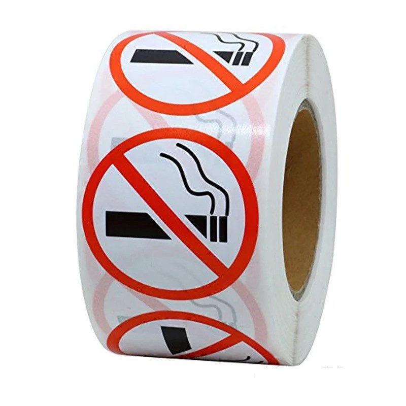Наклейка no smoking
