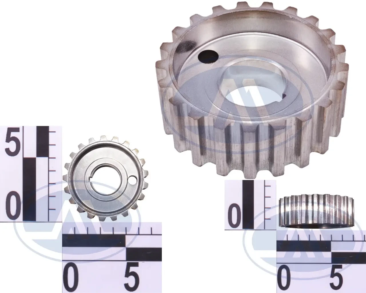 Шків зубчастий ВАЗ 1118 валу колінчатого, маленький, 8 кл., дв. 1,6 "зірка"