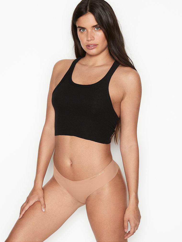 Трусики м'ятні з камінням Victoria's Secret Very Sexy Rhinestone Shine Strap Brazilian Panty