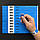 Паперові контрольні браслети на руку для контролю відвідувачів Tyvek ШТРИХ-КОД Жовтий, фото 9